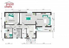 5. 2 1. OG - 2-Fam-Wohnhaus Ger�umiges 1-2-Familienhaus mit sch�nem Grundst�ck in R�dermark-Urberach