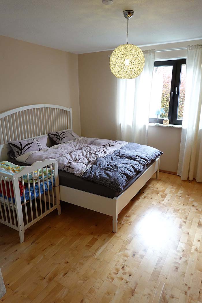 Schlafzimmer Etagenwohnung Krombach