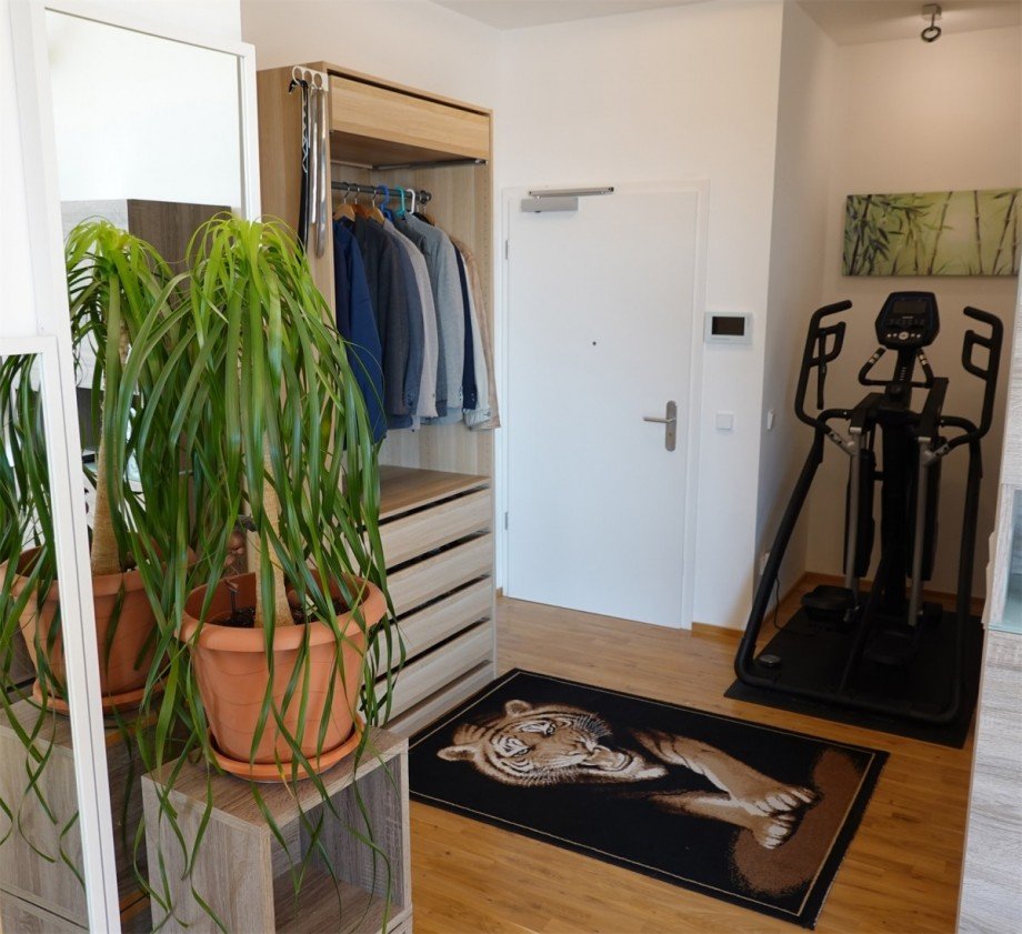 Flur mit Wohnungseingangst�re Penthousewohnung Gro�-Zimmern