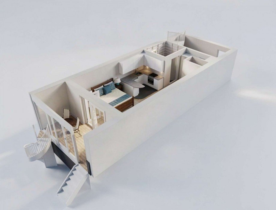 EG-Wohnung in Gro�-Zimmern - KI Render Wohnung Gro�-Zimmern