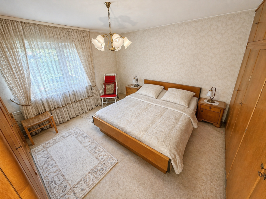 2.5 - EG-Wohnung - Schlafzimmer Zweifamilienhaus R�dermark