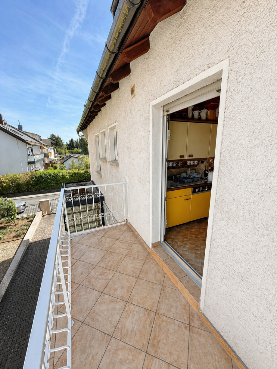 3.6 - 1. OG. - Balkon K�che Zweifamilienhaus R�dermark