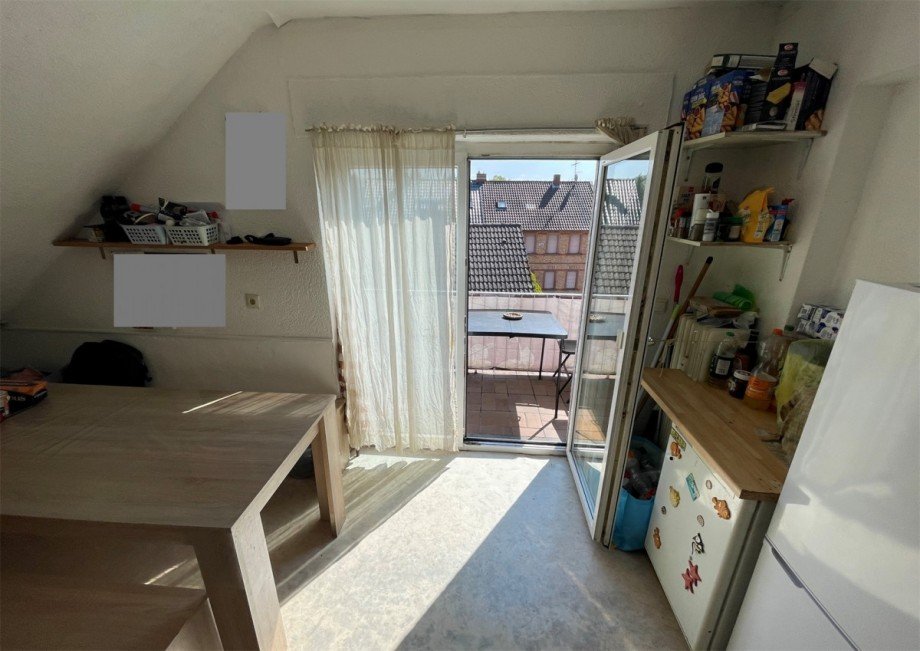 K�che mit Balkonzugang DG Einfamilienhaus Gro�-Zimmern