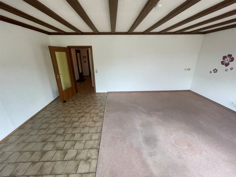 Wohnzimmer 2 Etagenwohnung Krombach