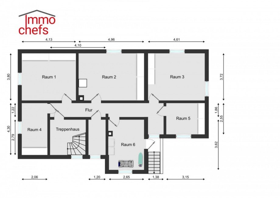 5.4 Keller - 2-Fam-Wohnhaus Zweifamilienhaus R�dermark