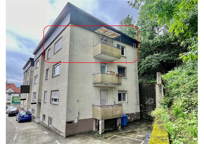 Au�enaufnahme 2 Etagenwohnung Ober-Ramstadt