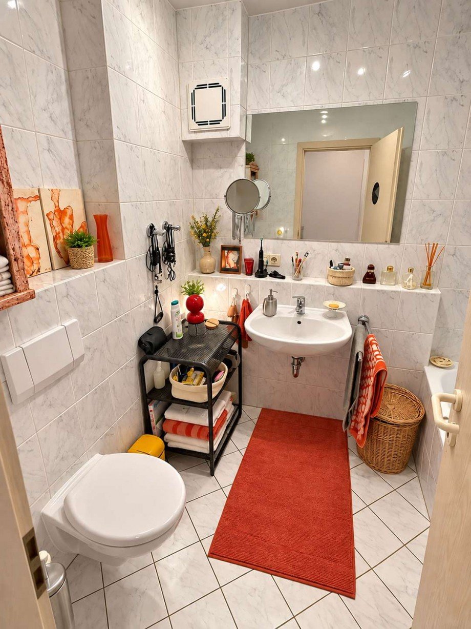 4 - Bad 1 Wohnung Gro�-Zimmern