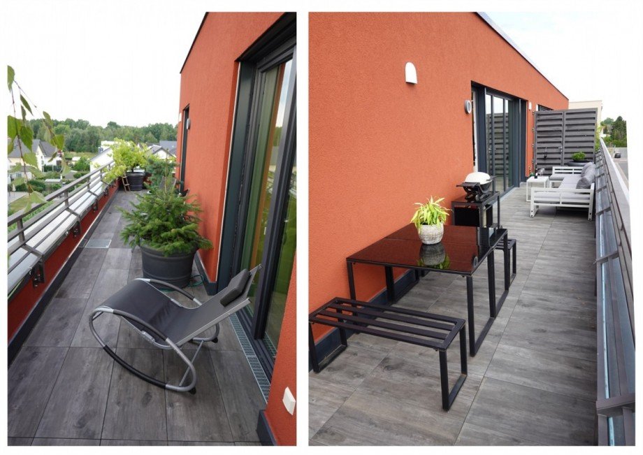 Terrasse Penthousewohnung Gro�-Zimmern