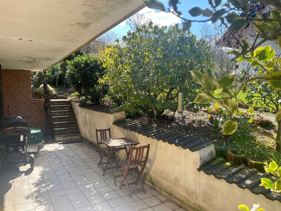 Terrasse 1 Etagenwohnung Krombach