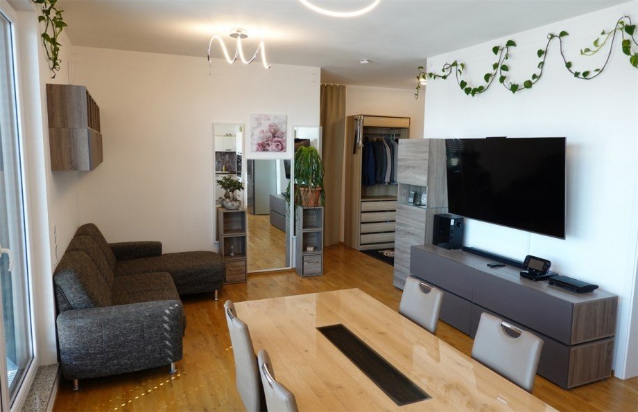 Wohnzimmer 2 Penthousewohnung Gro�-Zimmern