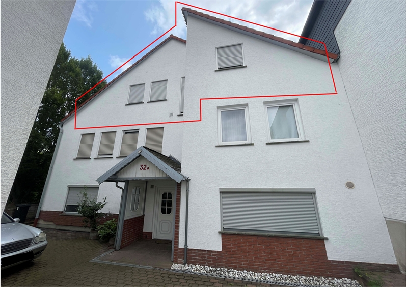 Wohnhaus mit Haupteingang Dachgeschosswohnung Gro�-Zimmern