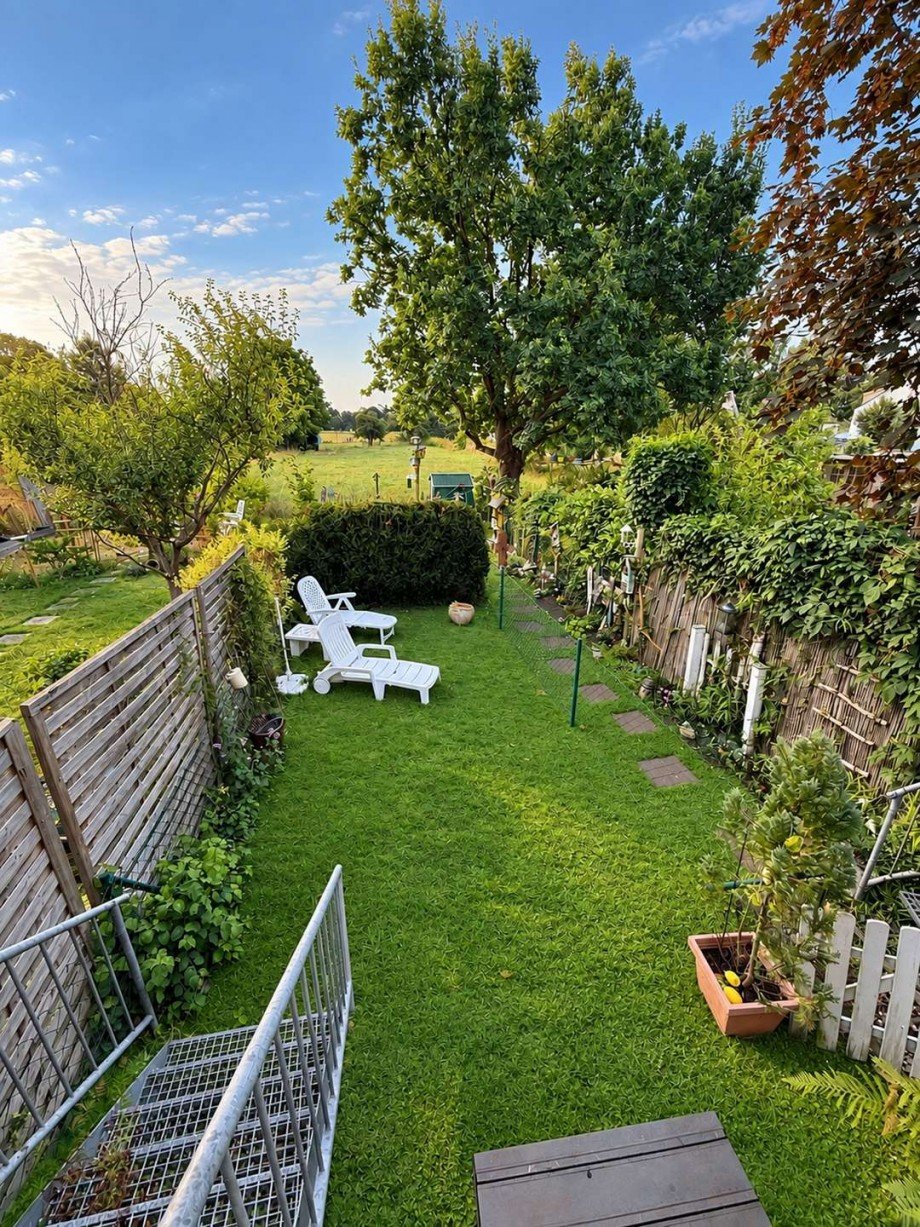 14 - Privater Gartenanteil Wohnung Gro�-Zimmern
