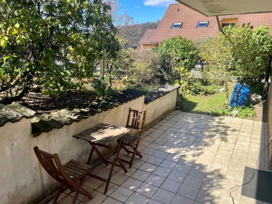 Terrasse 3 Etagenwohnung Krombach