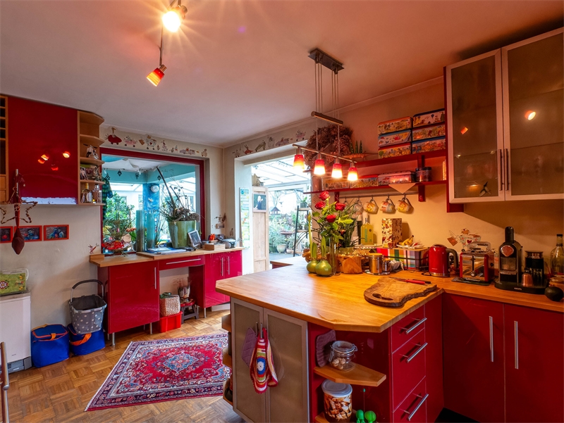 10 - K�che EG mit Zugang zum W Mehrfamilienhaus Ro�dorf